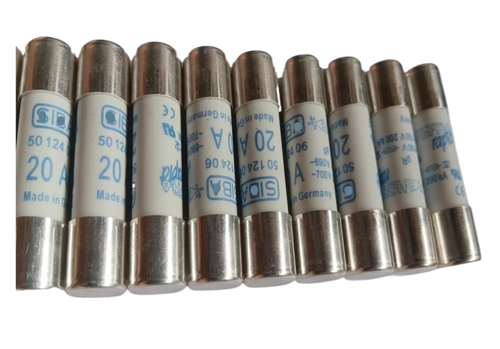1pcs Fuses 20A 690V 700V 200KA 5012406 / 1A 2A 3A 4A 6A 8A 10A 12A 16A 20A 25A 32A 40A 50A 5012606 5012906 14 * 51(12a,5012606)
