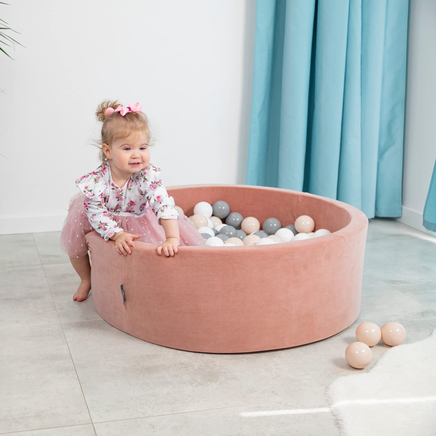Lot De 50 Balles Colorées Pour Piscine à Balles - Diamètre 7 Cm - En Plastique PE - Pour Bébés Et Enfants