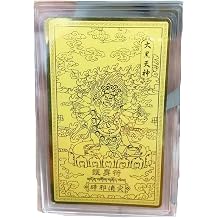Feng Shui Amulet Card Leading to Good Fortune, Luck, and Physical Well-Being Lagnlnaoy