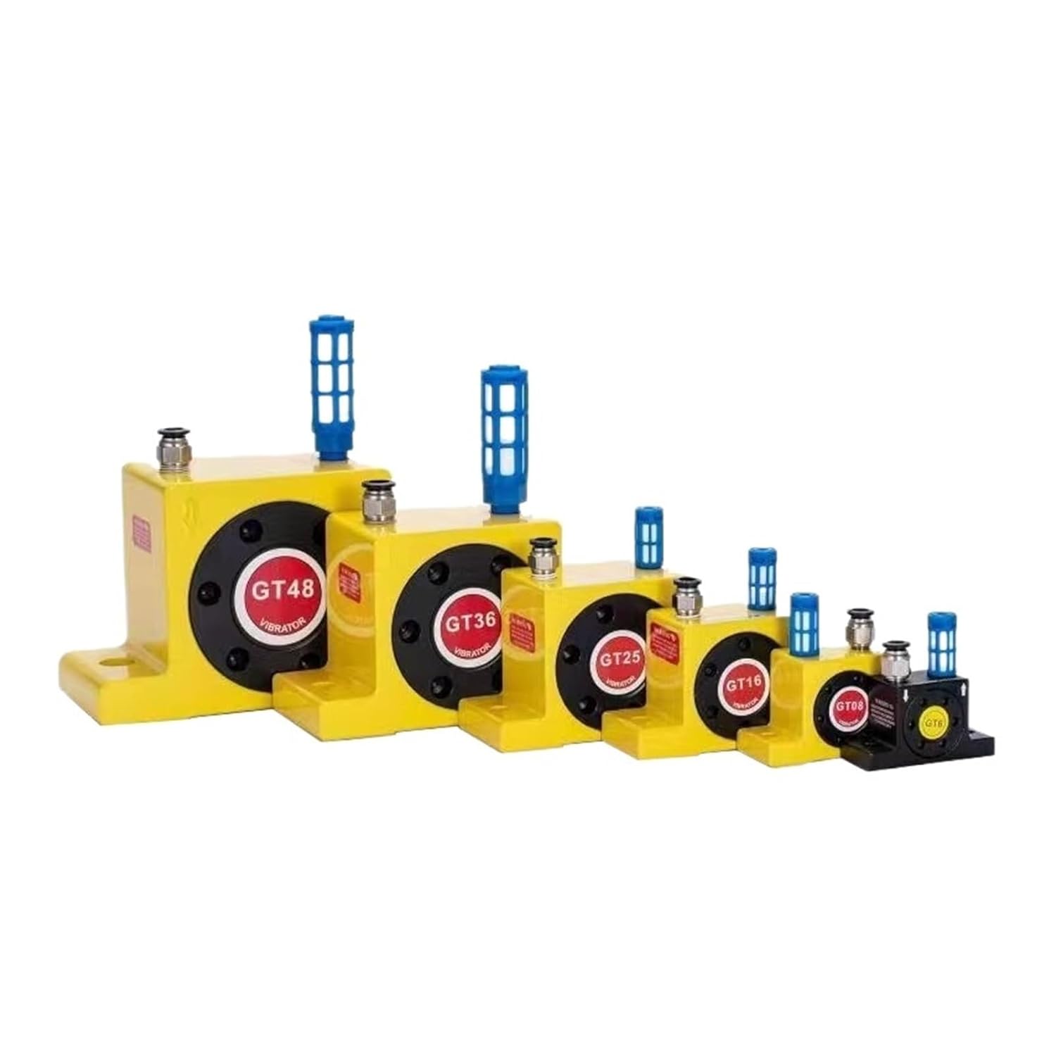 Air Turbine Vibrator oscillating Hammer Industrial Blanking Pneumatic Vibrator GT-08/10/13/25/48/60(K 08 high Speed Ball Type)