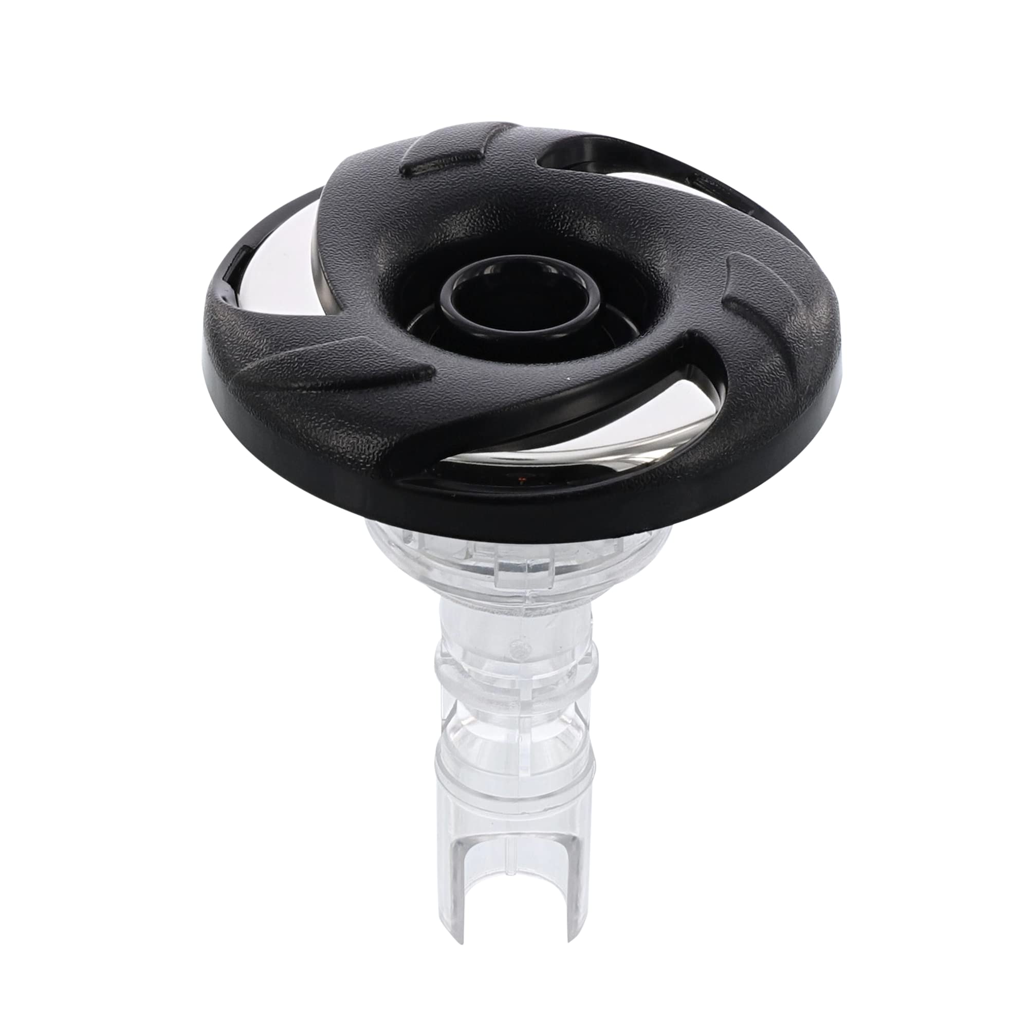 CANADIAN SPA CO.Black Ice Moon Nozzles - Directional, Medium, 3 Inch Diameter, Black Ice Moon Jets, 3 Sizes, Whirlpool