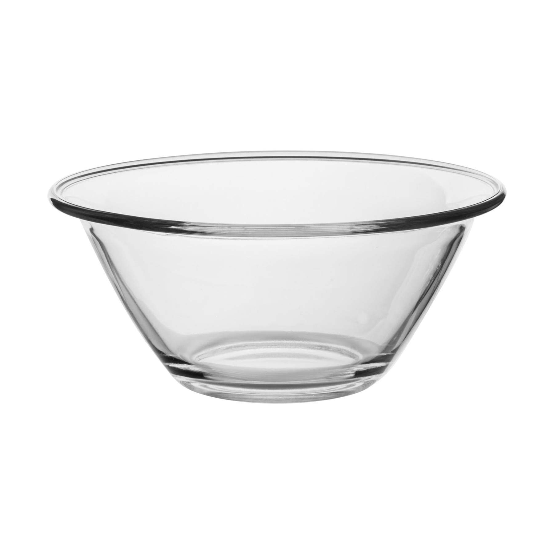 Bormioli Rocco Transparent Mr Chef Stackable Salad Bowl 22