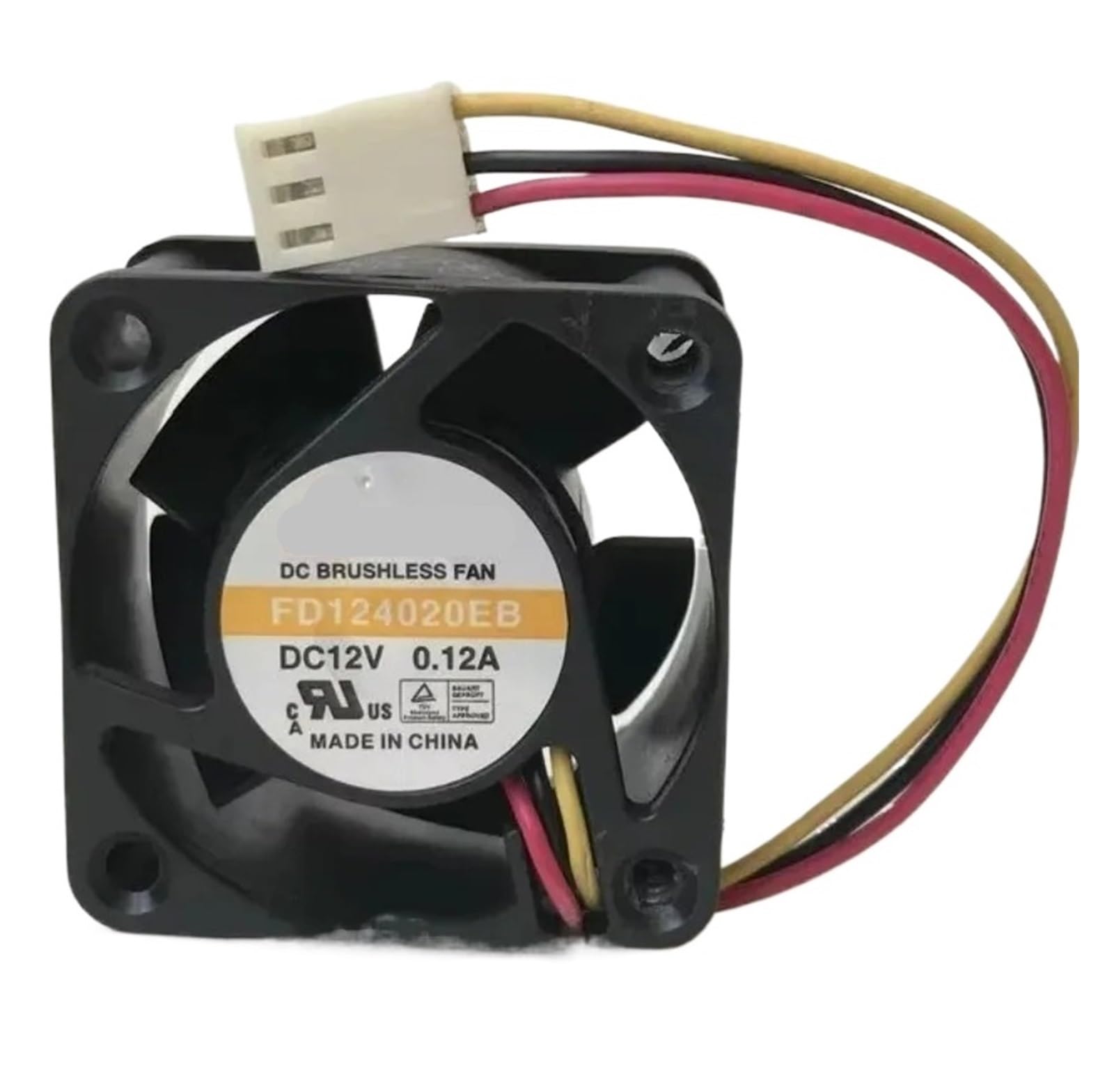 PEQYUACTE FD124020EB DC12V 0.12A 4CM Cooling Fan
