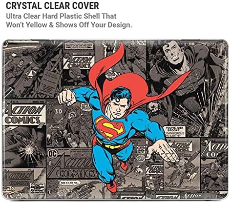 Skinit Case + Skin Compatible with MacBook Air 13in (2020) - Officially Licensed Warner Bros Superman Mixed Media Design