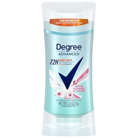 Degree Advanced Antiperspirant Deodorant 72-Hour Sweat & Odor Protection Cover