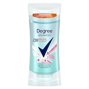 Diploma Superior Safety Antiperspirant Deodorant White Flowers & Lychee for 72-Hour Sweat & Odor Management for Girls, with Physique Warmth Activated Expertise, 2.6 oz
