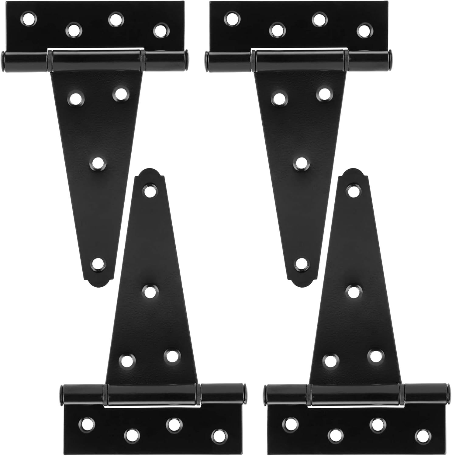 HILLMASTER 6 Inch TStrap Heavy Duty Shed Door Hinges Gate