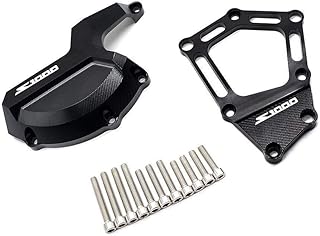 S1000RR S1000XR S1000R Motorrad CNC Aluminium Motor Abdeckung für S1000R 2014 2015 S1000RR 2009-2016 S1000XR 2015 2016 (Sc...
