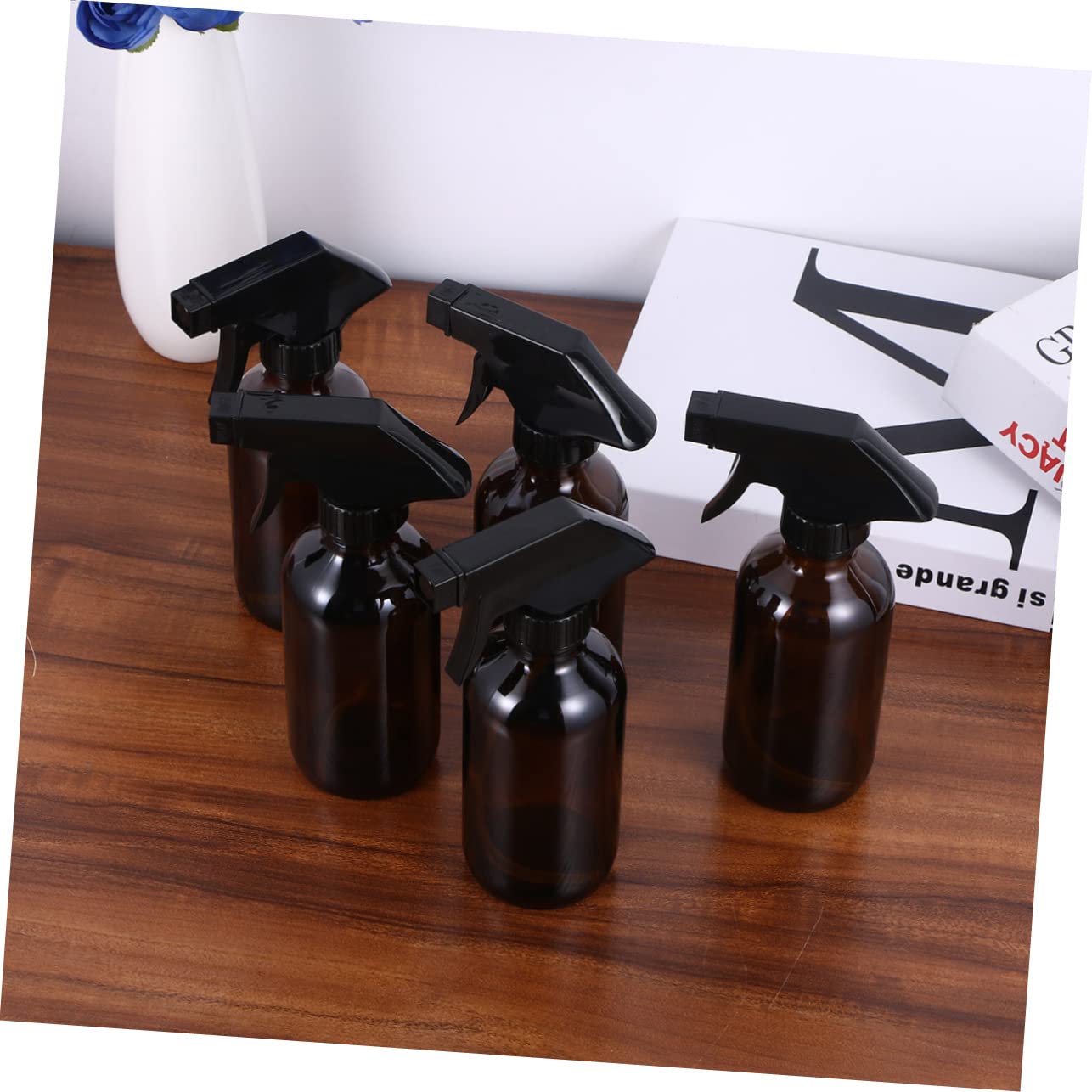 4pezzi Spray Bottle Vetro Bottiglie Vuote Per Design e Facile Usare Per Giardinaggio e Parrucchieri
