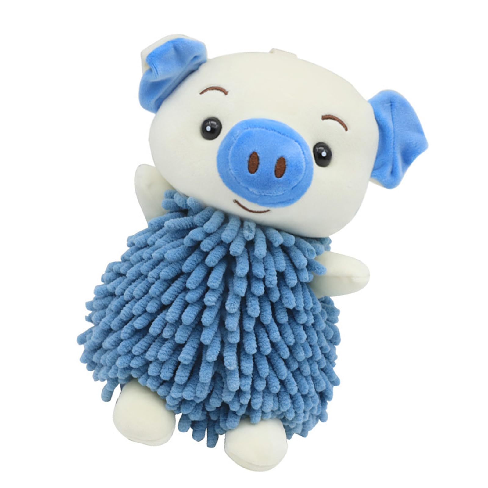 Serviettes en Microfibre Ultra-Absorbantes et Douces avec Anse en Chenille pour Essuyer Mains pour Amoureux des Chiens