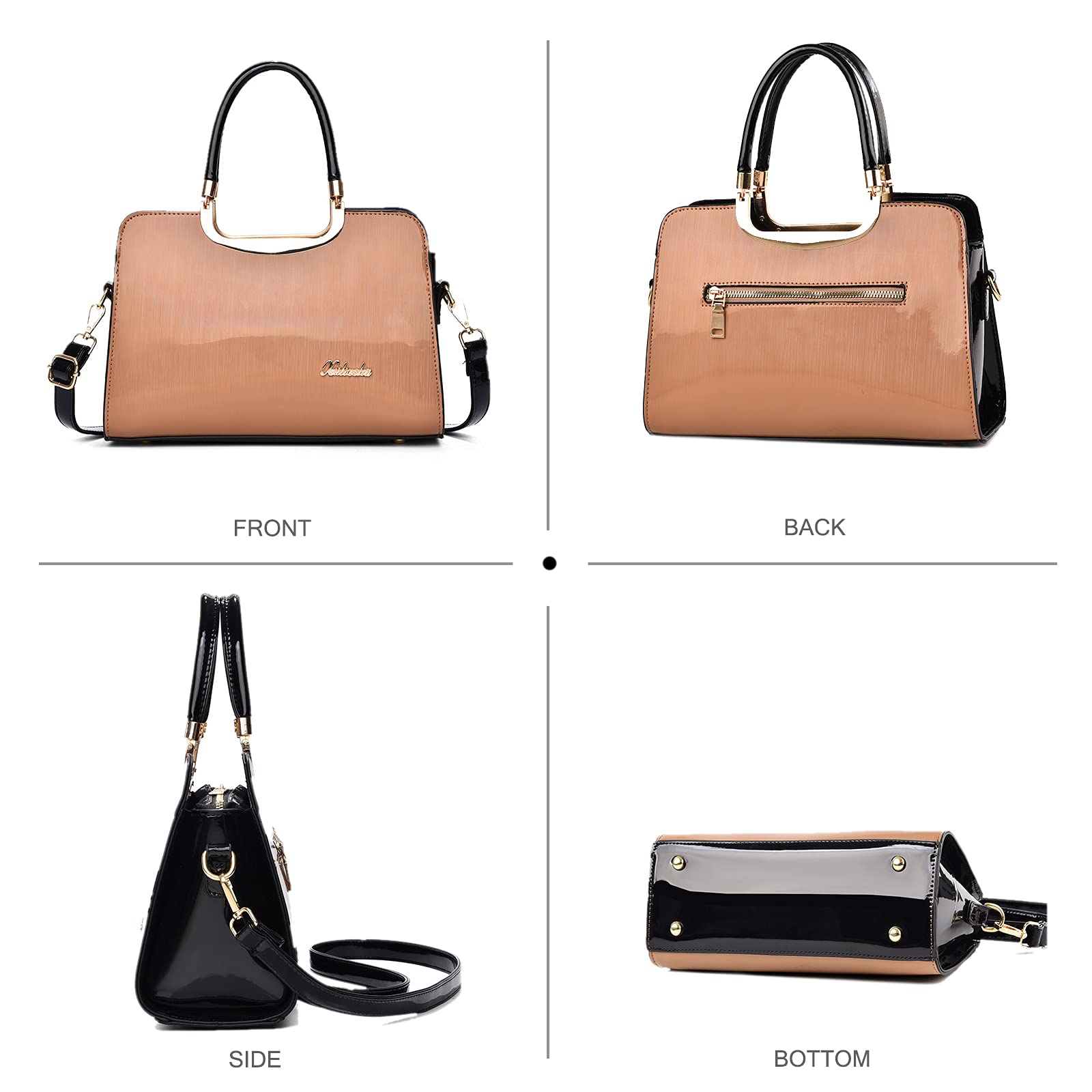 KANBUN Borse ADITAM per Donna Borse con Manico Superiore alla Moda Borsa a Tracolla Firmata Borsa a Tracolla Impermeabile Quality Goods