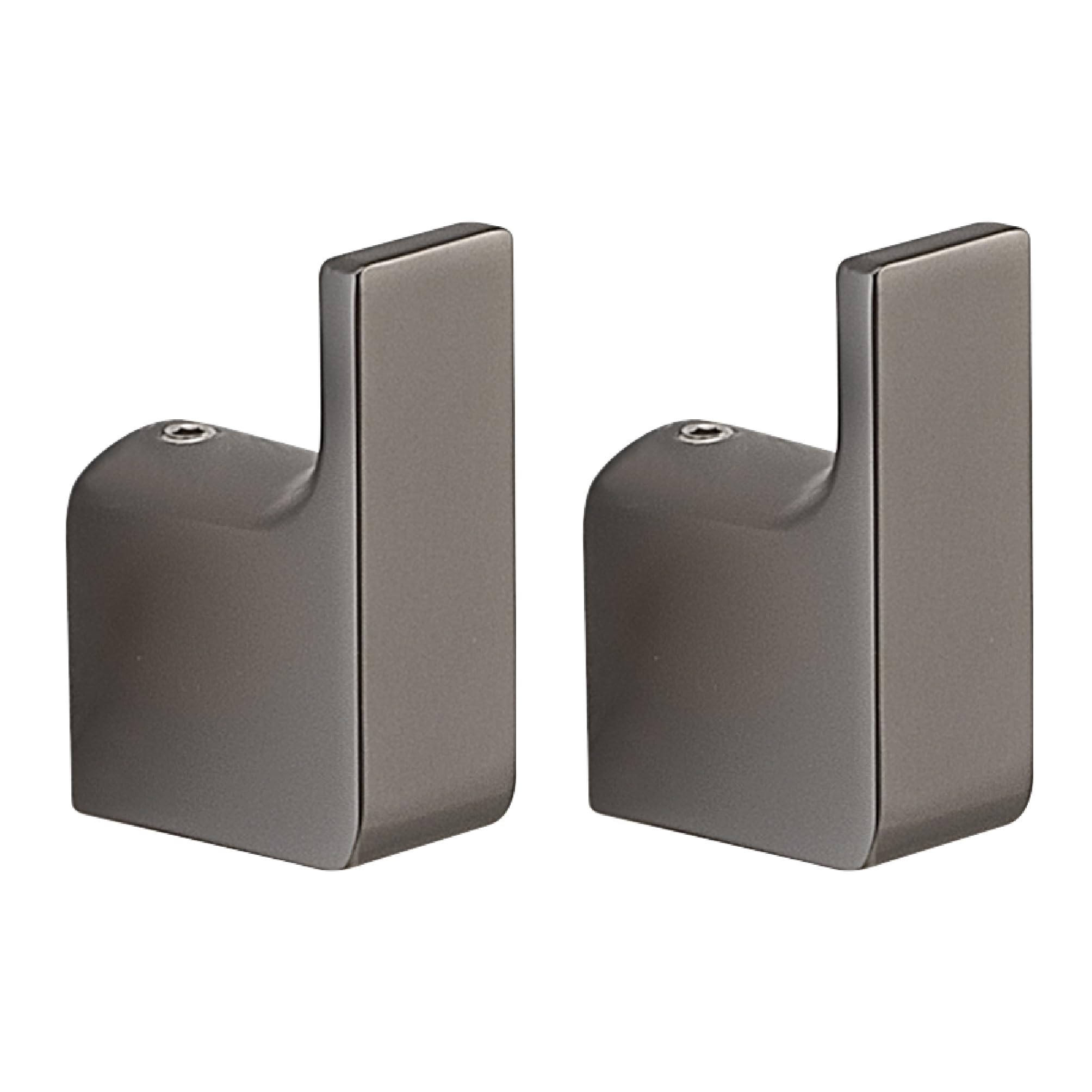 Gedy Pirenei Gun Metal Hangers Set of 2