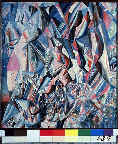 Portrait Pavel Filonov affiche toile grand format pour habiller un mur nu