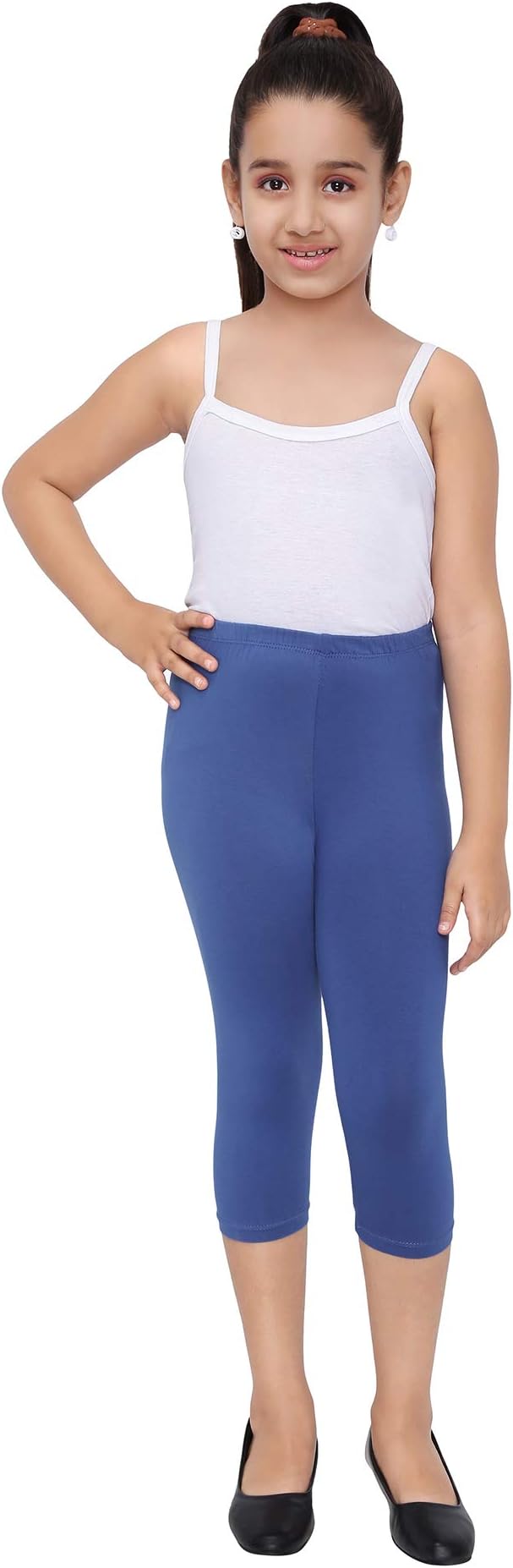Robinbosky Premium Girls Capri Leggings for All Age Group | Multiple Colors