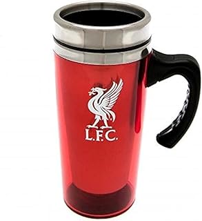 Liverpool FC Official Football Gift Aluminium Travel Mug - A Great Christmas / Birthday Gift Idea For Men And Boys by Official Liverpool FC Gifts