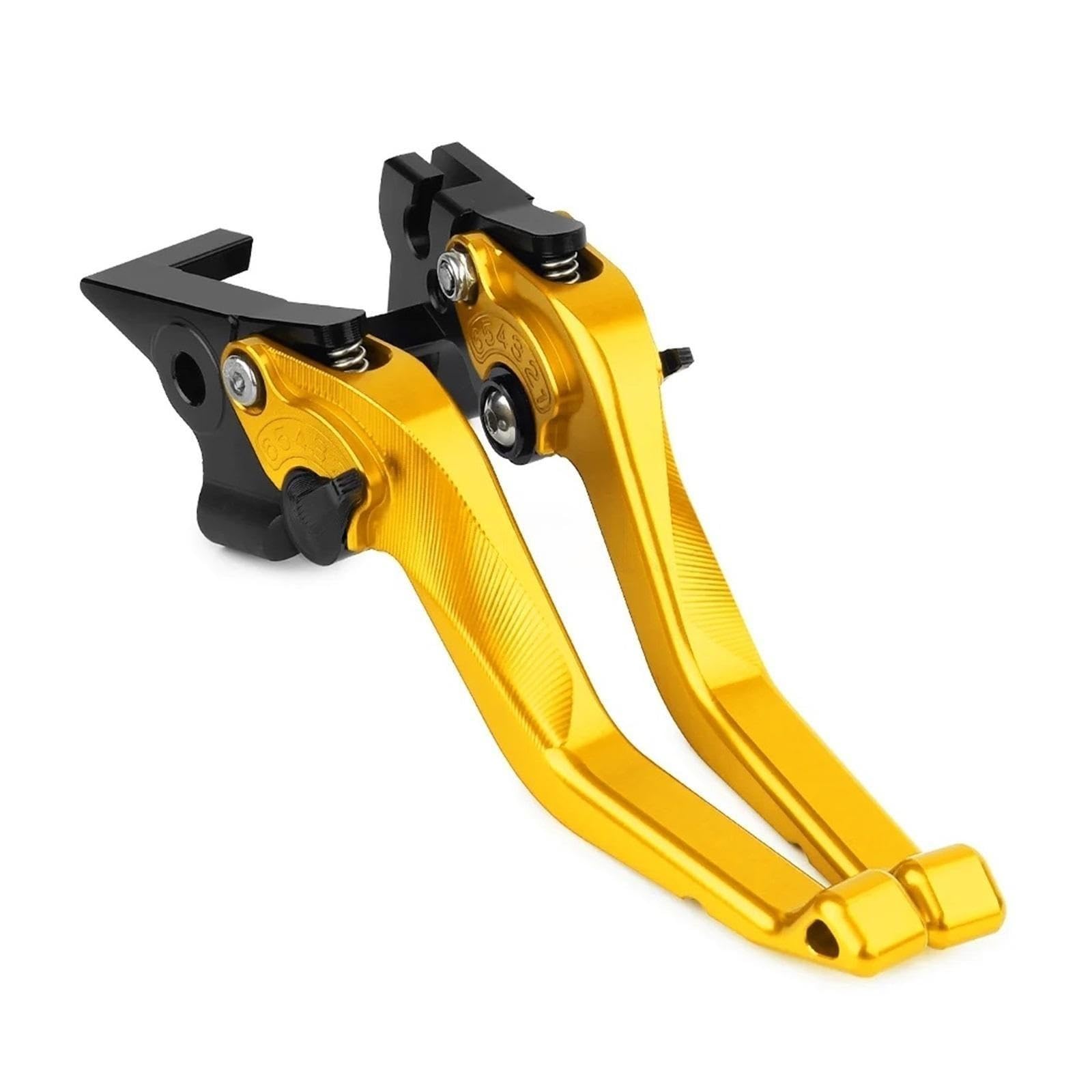 Wxssh Gold For Yamaha Mt07 Mt09 For Tracer 700 For Tenere Xsr Motorcycle Brake Clutch Lever Motorcycle Brake Clutch Lever Protection(Gold)