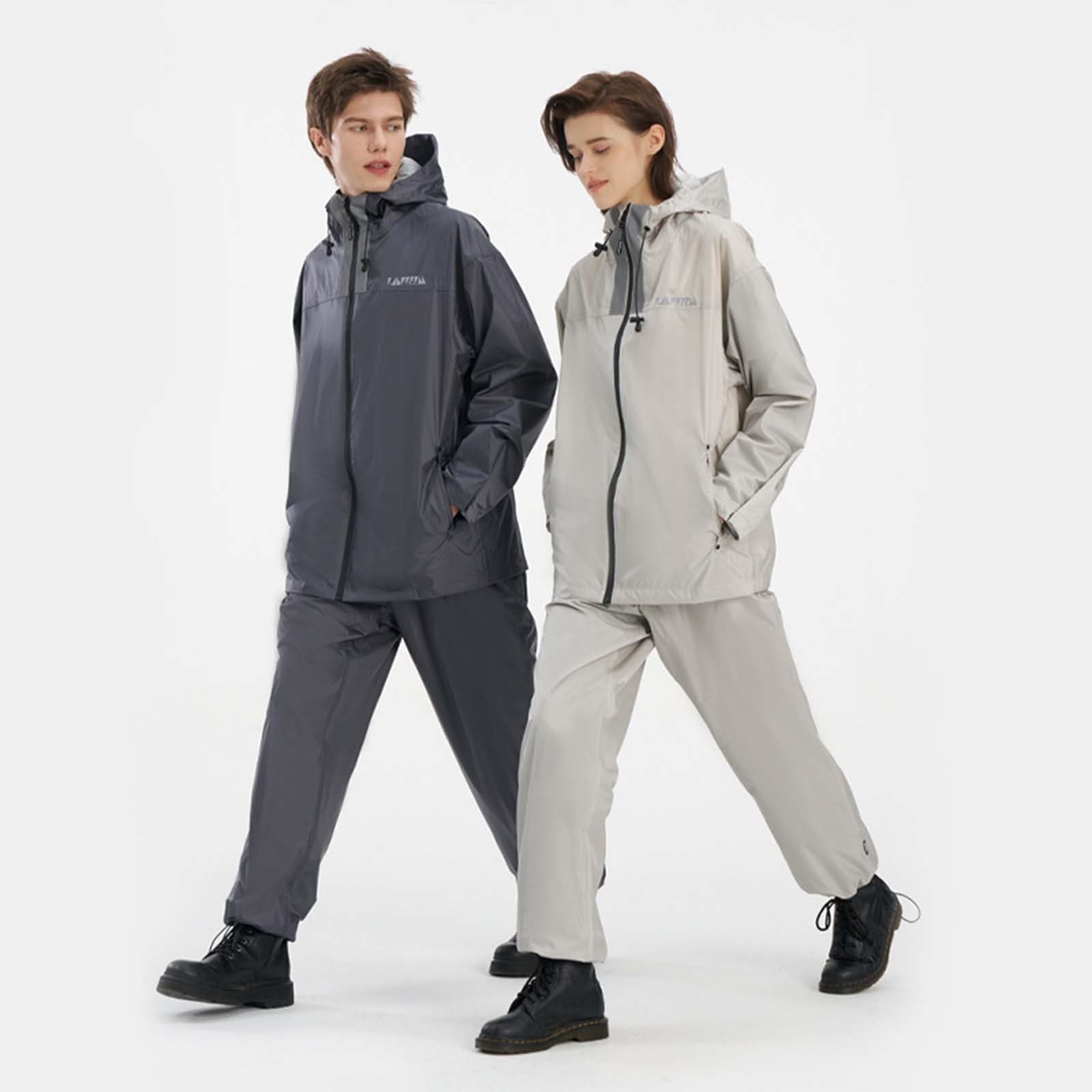 Chubasquero para hombre, impermeable, transpirable, chubasquero ligero con capucha, capa de lluvia, traje deportivo al aire libre, golf, senderismo, ocio