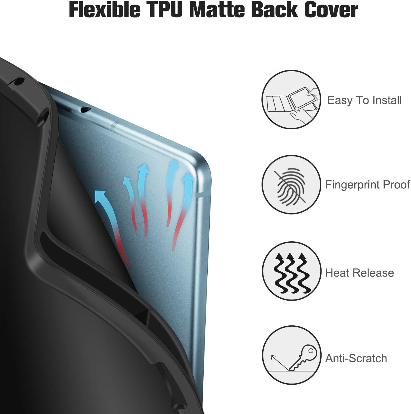 🔥 Hot Deals Fintie Case for Samsung Galaxy Tab S6 Lite 10.4'' 2020 Model SM-P610 (Wi-Fi) SM-P615 (LTE) with S Pen Holder, Multi-Angle Viewing Soft TPU Back Cover with Pocket Auto Wake/Sleep, Galaxy