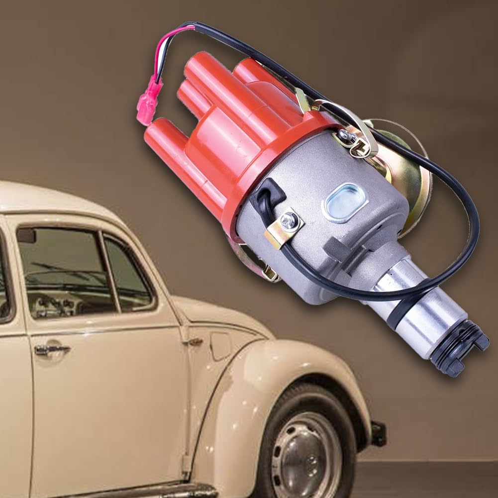Ajuste para Beetle 1961-1979 Split T2 1961-1967 Distribuidor de Encendido con Tapa Rotor OEM 0231170034 Distribuidor electrónico