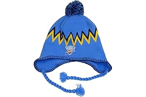 Oklahoma City Thunder Knit Beanie With Tassels
