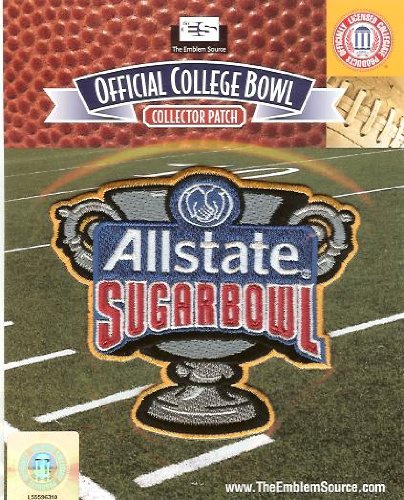 Emblem Source 2014 NCAA Allstate Sugar Bowl Patch - Alabama vs Oklahoma