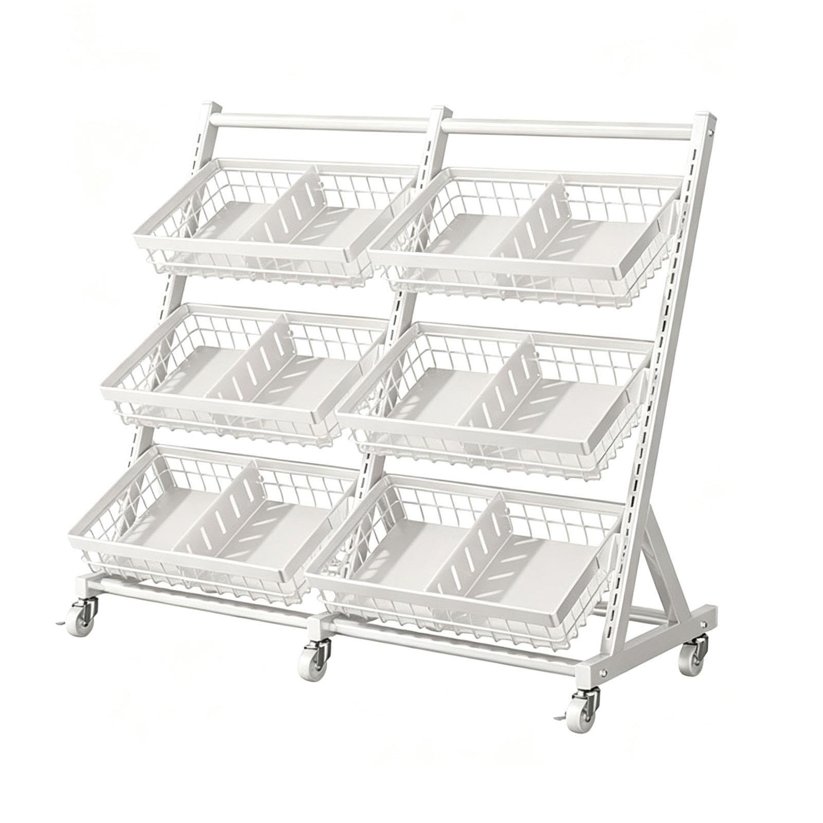 Rollbarer Verkaufsständer für Snacks