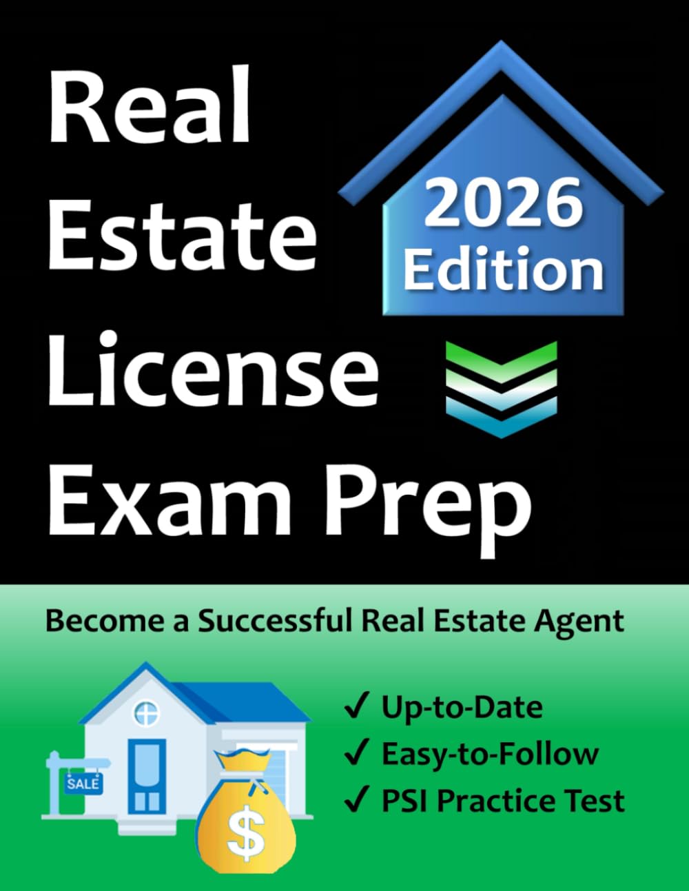National Real Estate Salesperson License Exam Prep: Everything You Need to Become a Real Estate Agent → Study Guide, Math Calculations, Practice Test Similar to Exam, Term Dictionary & More!