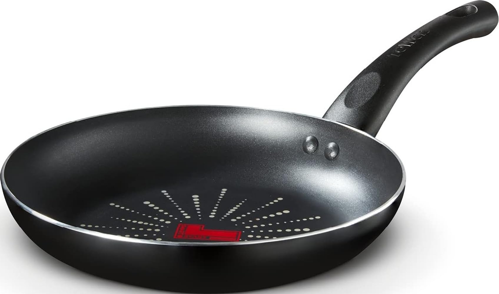 Tower Unisex Black Smartstart Frying Pan, Classic 30Cm, Dishwasher Safe, Non-Stick In