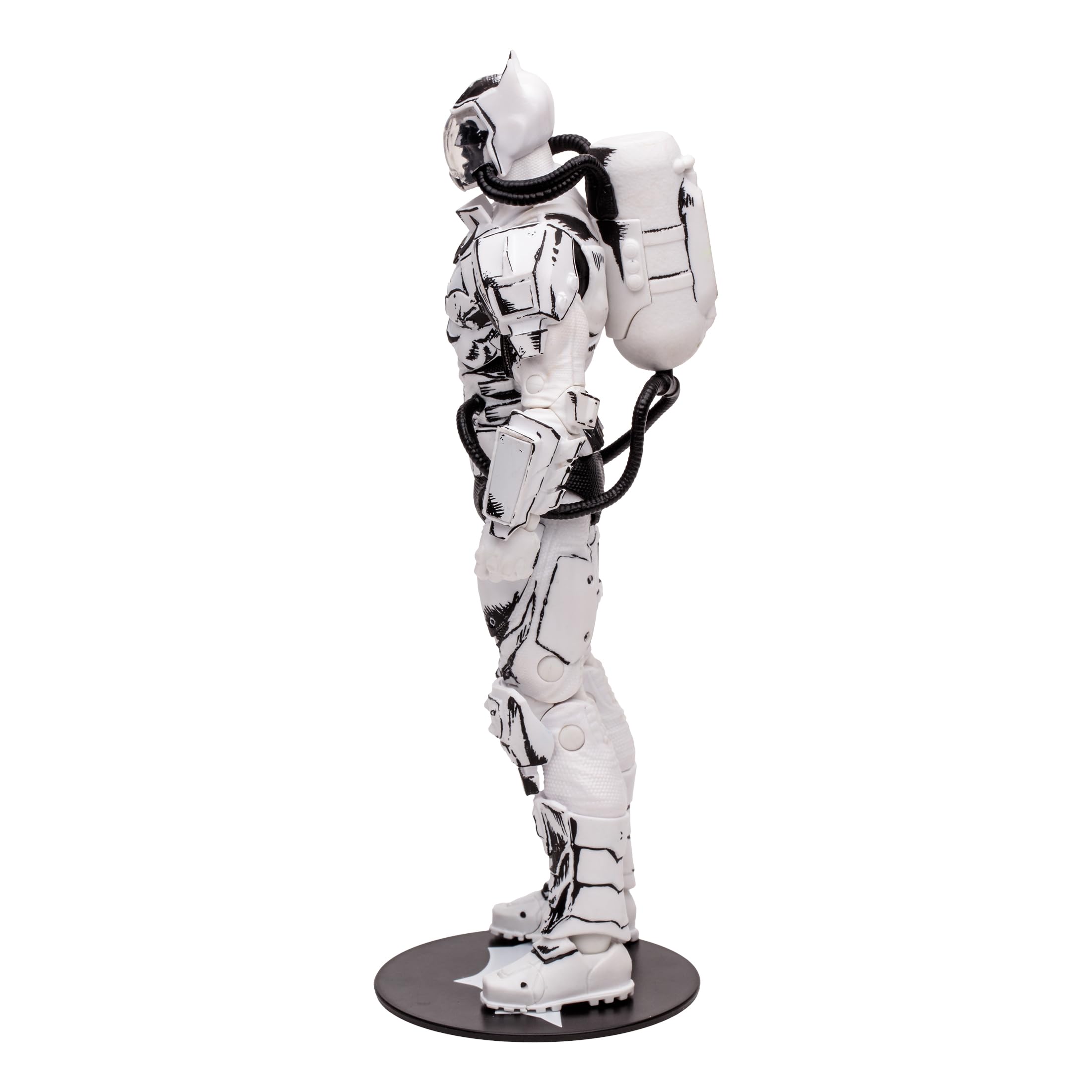 McFarlane DC Multiverse Batman con Hazmat Suit, Figura articulada con Traje edición dibujante de 17 cm en Caja Exclusiva, Base y Tarjeta Coleccionable, Fans coleccionistas, +12 años, Bizak (64387047)