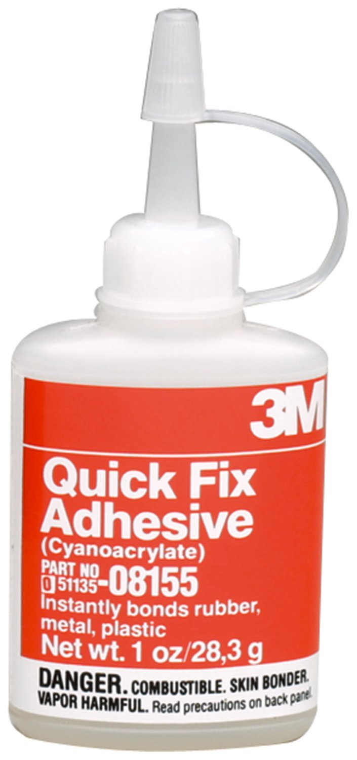 3m 3M-8155 Quick Fix Adhesive 08155, 1 Oz Bottle