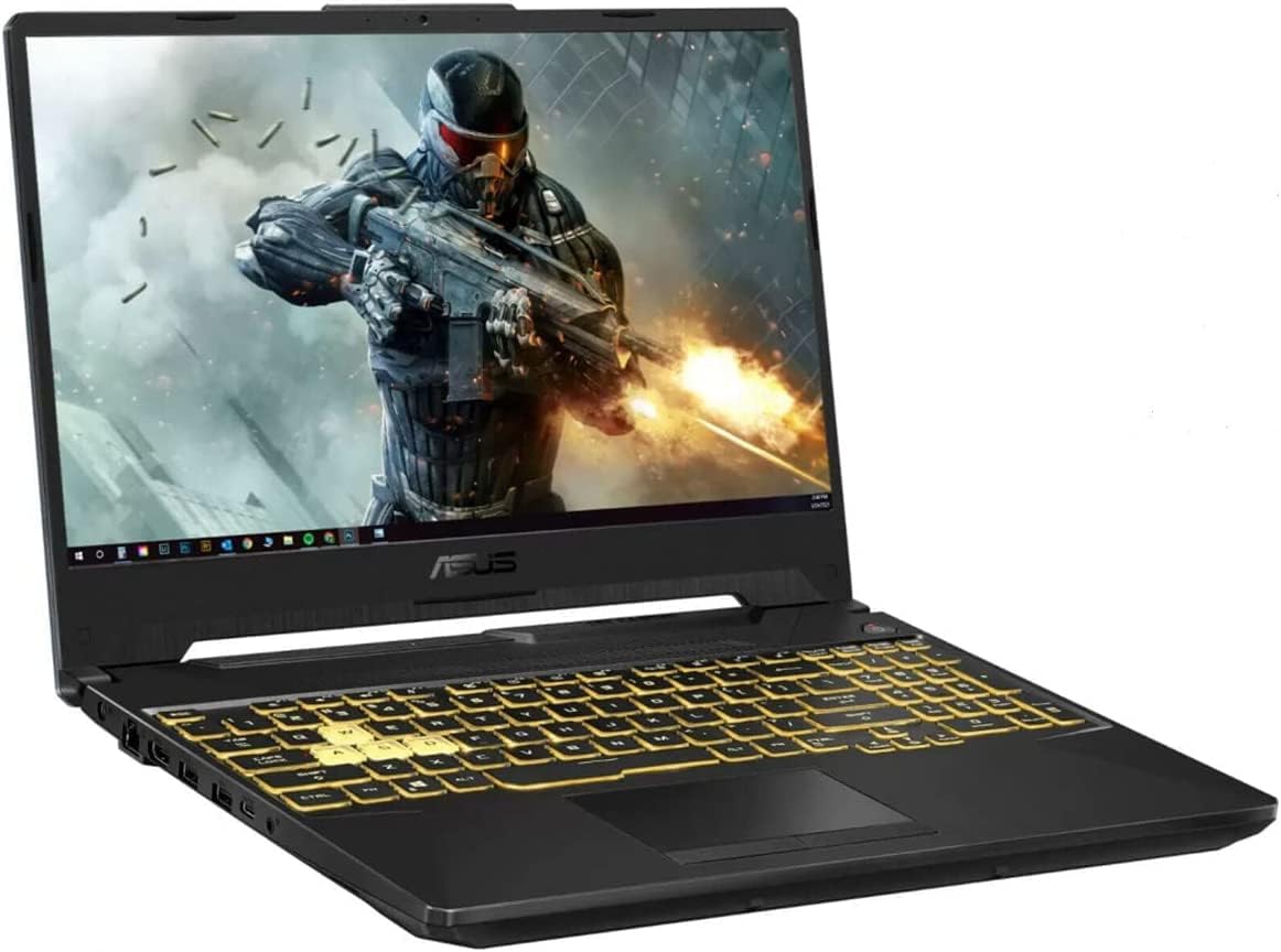 ASUS TUF F15 15.6" 144Hz FHD Gaming Laptop | Intel Core i7-10870H | NVIDIA GeForce GTX 1660 Ti | Backlit Keyboard | Windows 10 | Gray (Grey, 32GB DDR4 | 1TB SSD+1TB HDD) 32GB | 1TB SSD+1TB HDD