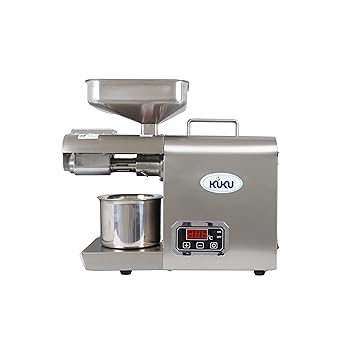KUKU 600 WATT Organic Oil Machine for Home use Automatic Oil Extractor with Temperature Controller for Co