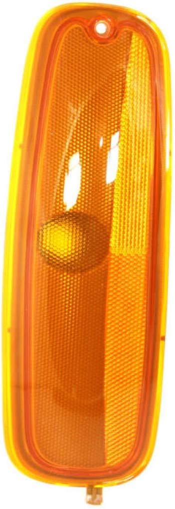 KarParts360 For Chevy Express 2500/3500/1500 1996-2002 Side Marker Light Driver Side | Front | Sealed Beam Headlights | With Lens And Housing | Excluded Bulbs | Replacement For GM2550152 | 5977275