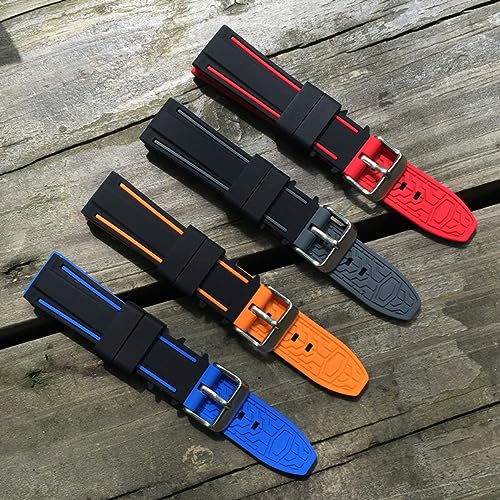 2pcs Simple Smartwatch Strap Replace Easy to Install Watch Band Silicone Watch Band Wristband for3