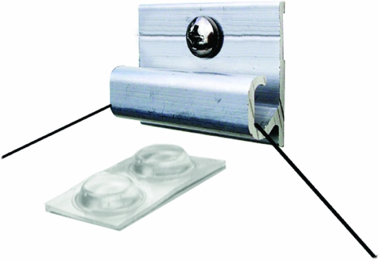 Hangman 1-1/2-Inch 60-Pound Walldog Wire Hanger- Aluminium (WDH-60-3)