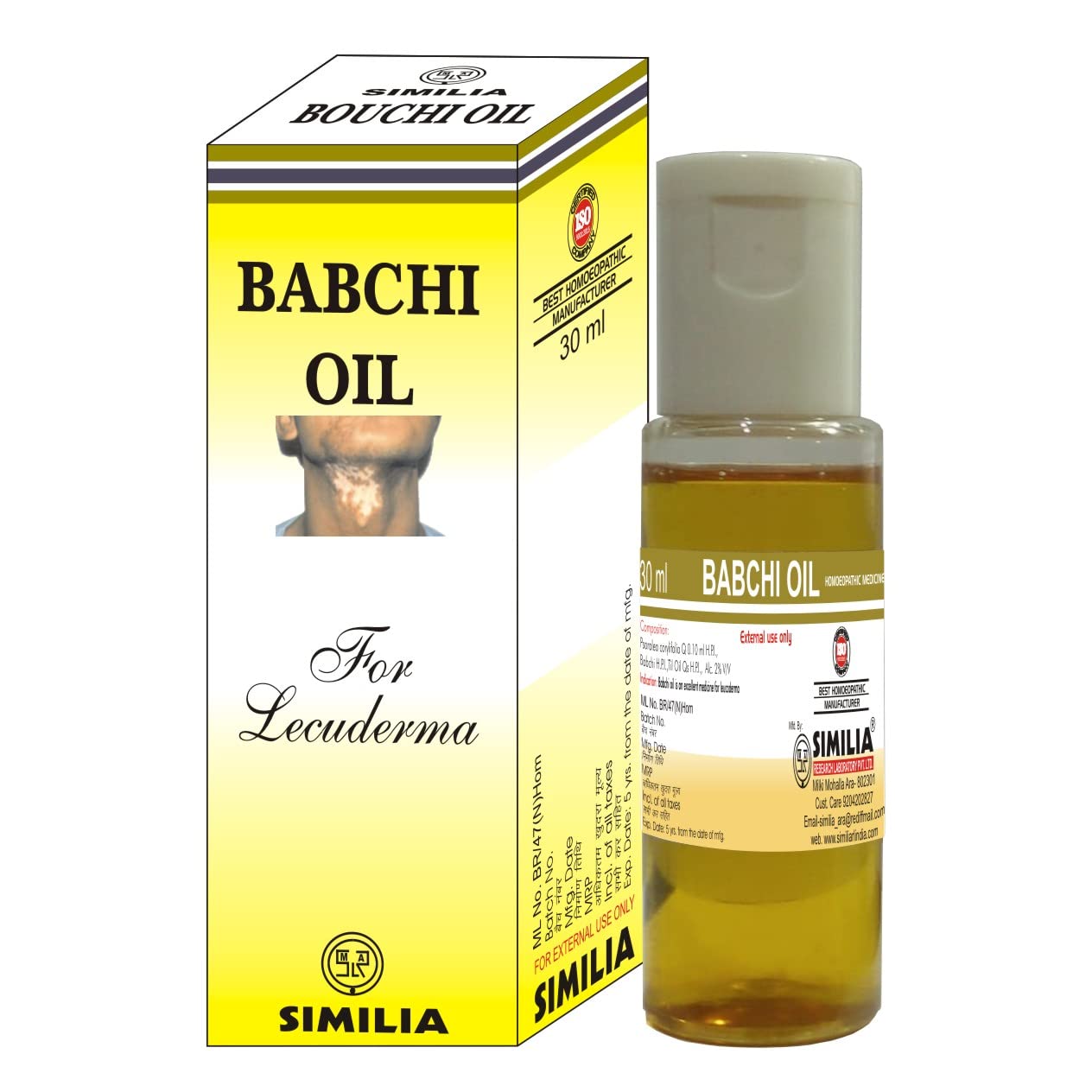 Similia® Bouchi Oil (100 ml) Pack of 2 Amazon.in Health
