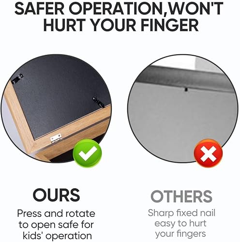 Vista 22 de Paquete de 2 marcos de obras de arte para niños, intercambiables, apertura frontal con capacidad para 150, proyectos de arte para niños, marco