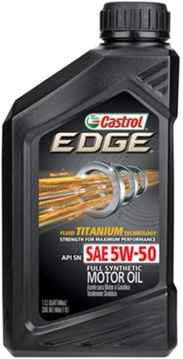 EDGE 5W-50 Advanced Full Synthetic Motor Oil, 1 Quart