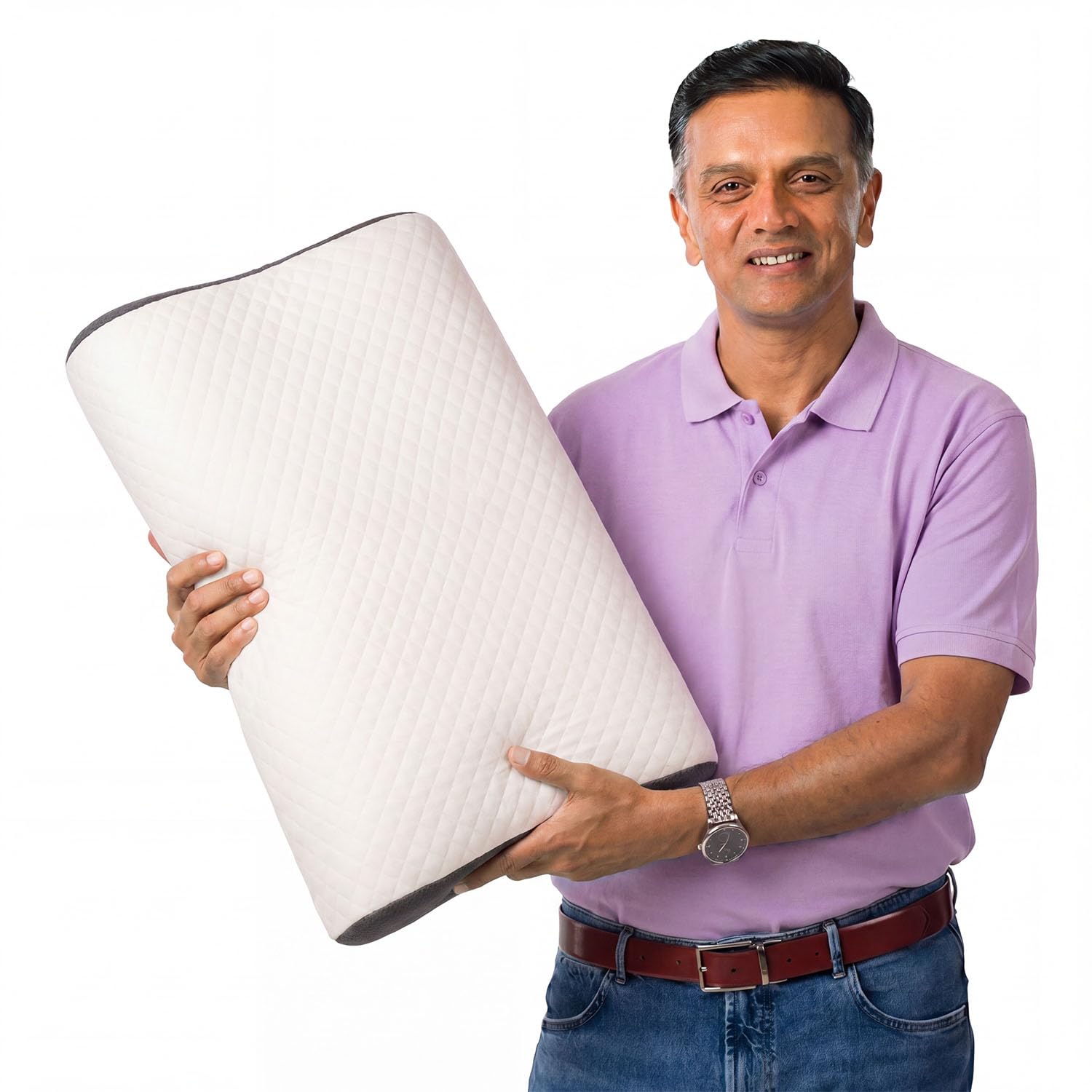 Careforce Orthopedic Cervical Pillow for Neck and Shoulder Pain Relief Ergonomic Memory Foam Pillows for Sleeping Ideal for Chronic Neck Pain & Spinal Alignment Spondylitis & Contour Pillow -Regular-image-15