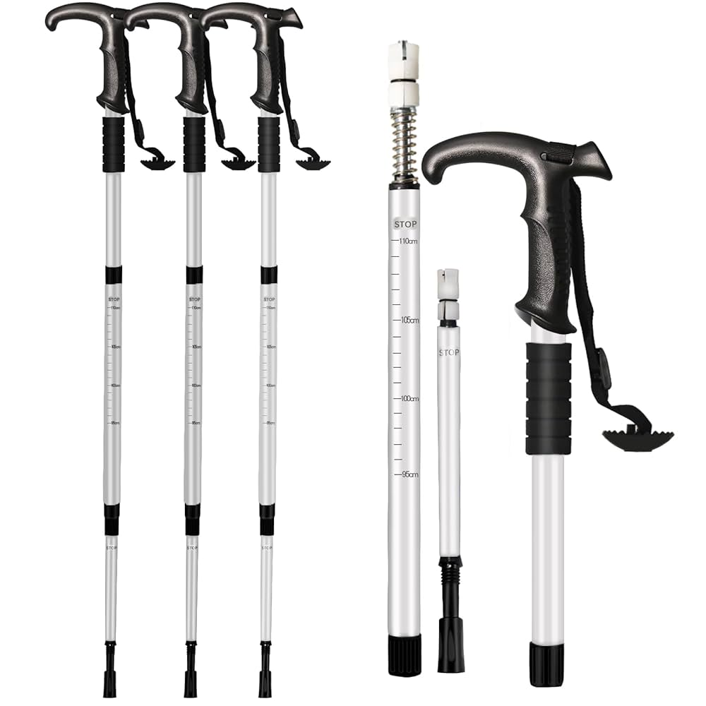 Amazon | Toileum 軽量トレッキングポール コンパクト