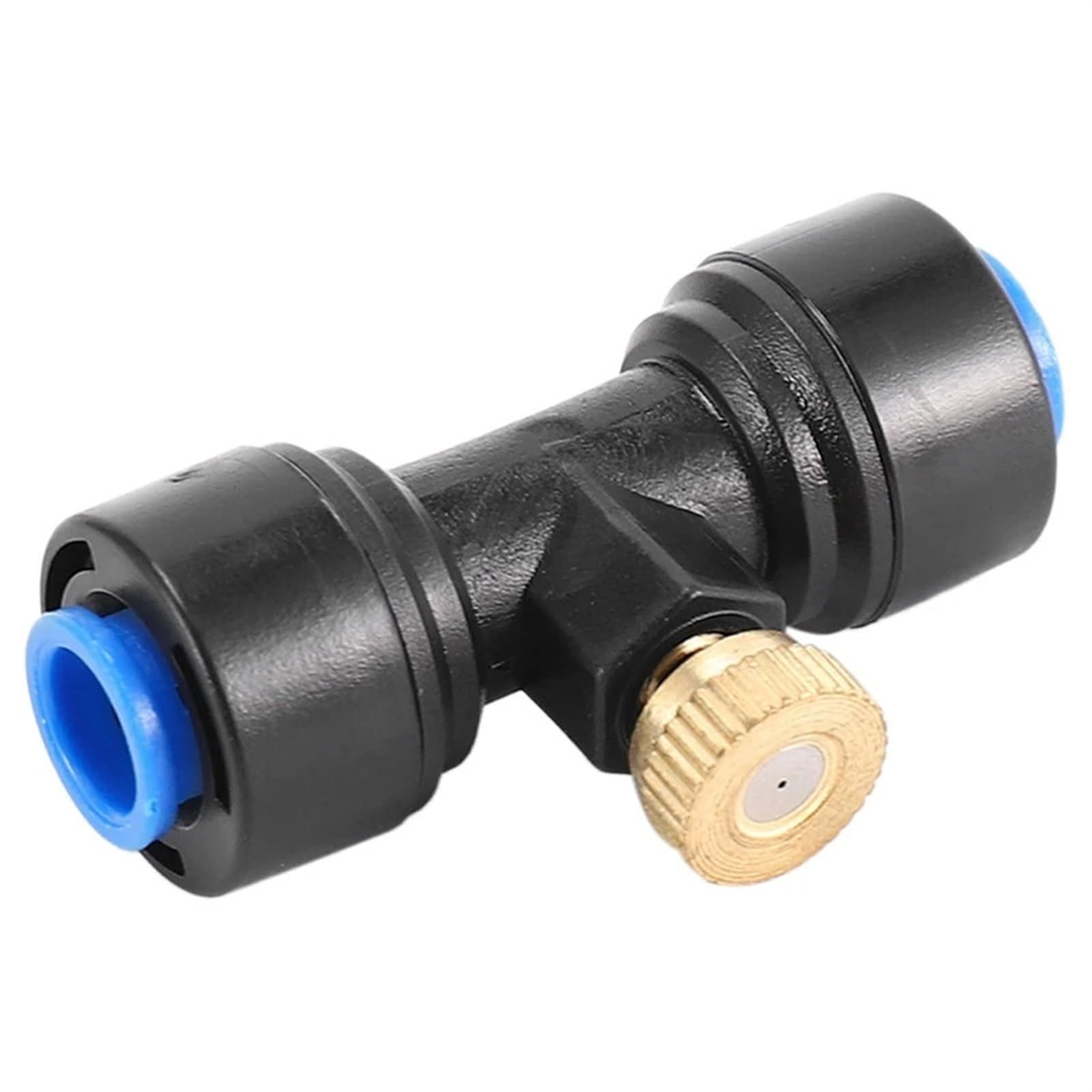 Lxlaeoang Black Brass Mister Nozzles 10Pcs Brass Misting Nozzles Slip Lock Mister Sprayer With Thread