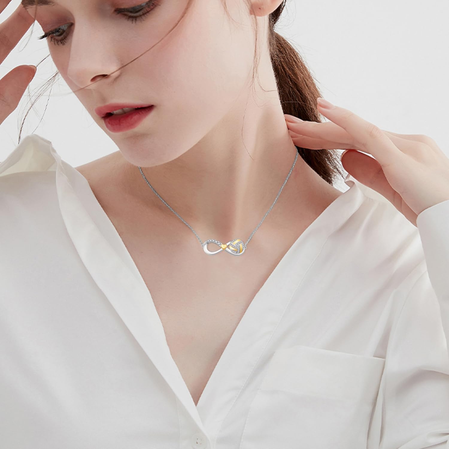 Volleyball Necklace 925 Sterling Silver Volleyball Sports Pendant Necklace Volleyball Jewelry Gifts for Women - Image 5