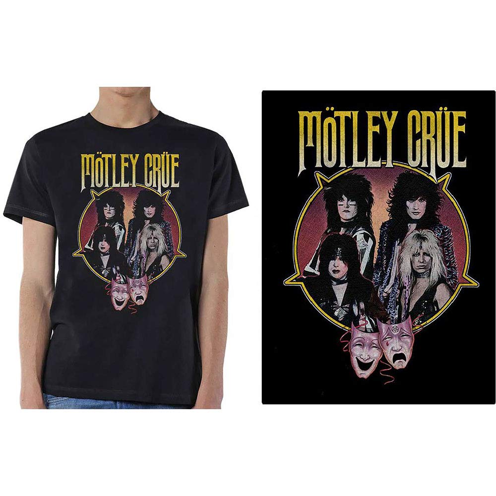 Amazon.com: Motley Crue Men's Theatre Pentagram Slim Fit T