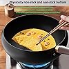 Qudgl Japanese Cast Iron Wok Pan, 2026 New Non-Stick Uncoated Japanese Wok, Hand Hammered Multi-Purpose Cast Iron Pan with Lid & Spatula for Cooking Stewing (Hammered with Wooden Lid,28cm/11.02in) #4