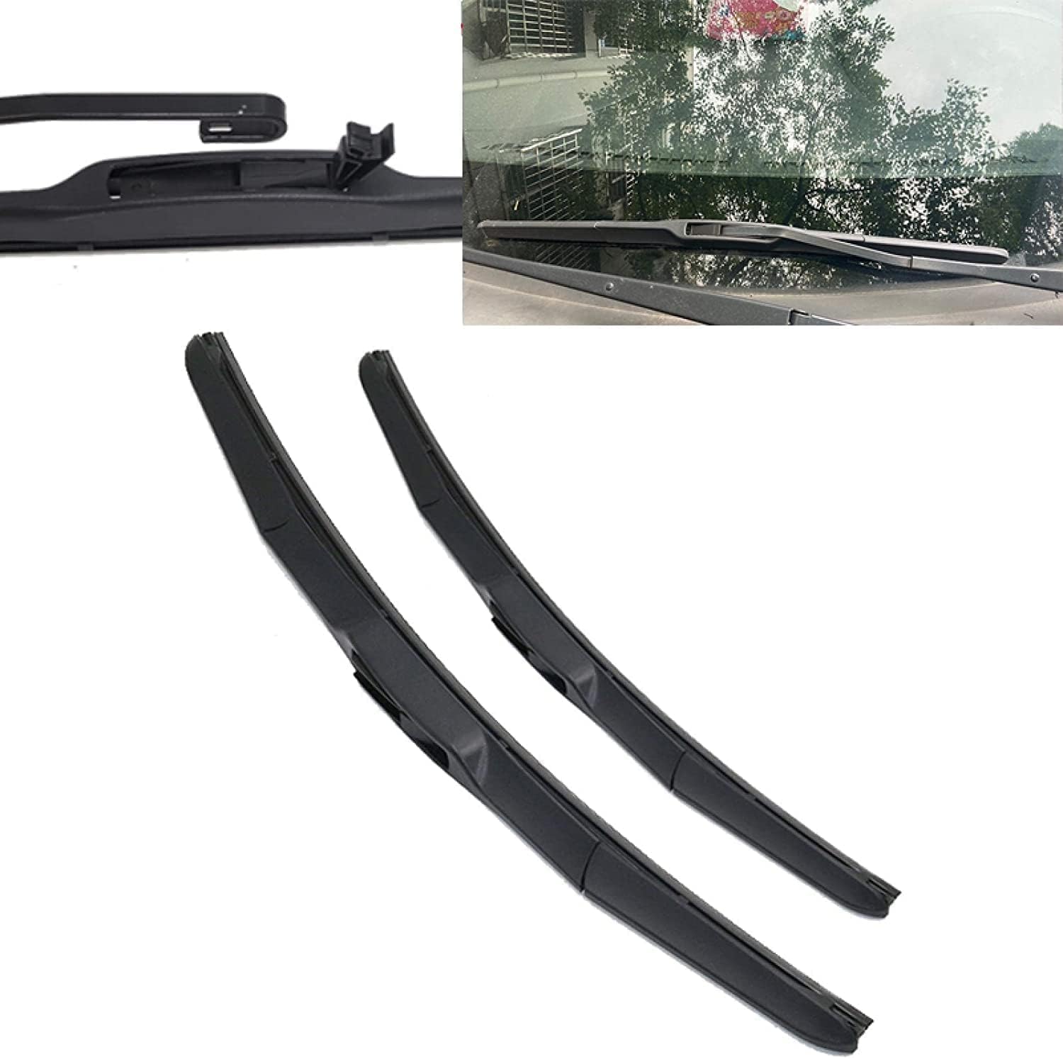 TUBIC Tergicristallo Parabrezza per BMW Z4 E85 2002-2009 E89 2009-2016,Auto Anteriore e Posteriore Tergicristalli per Parabrezza Ricambio Accessori,E85 2002-2009