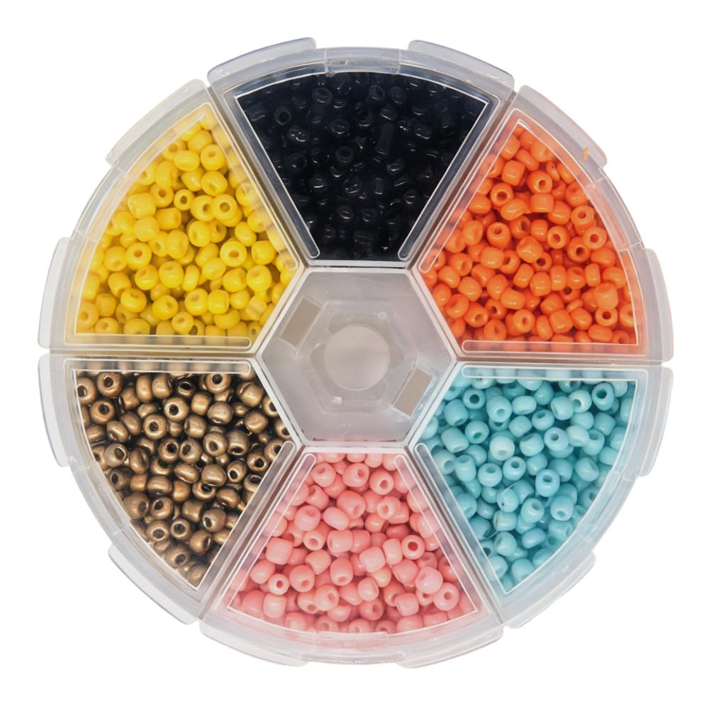 Fly Tying Beads, 1900Pcs 2-3.5Mm Plastic Slotted Sinking Fishing Beads with Storage Box, High Visibility Nymph Bead Accessories for Fly Fishing