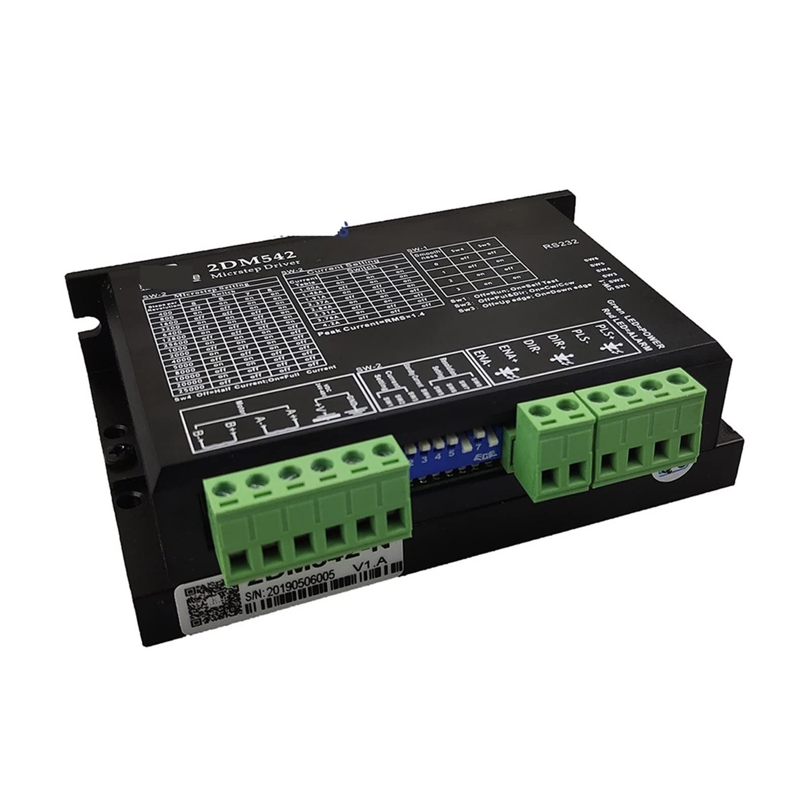 2DM542-N Controlador de motor paso a dos fases 42/57 a DC24V-48V 17/23 Conductor del a Automatización industrial