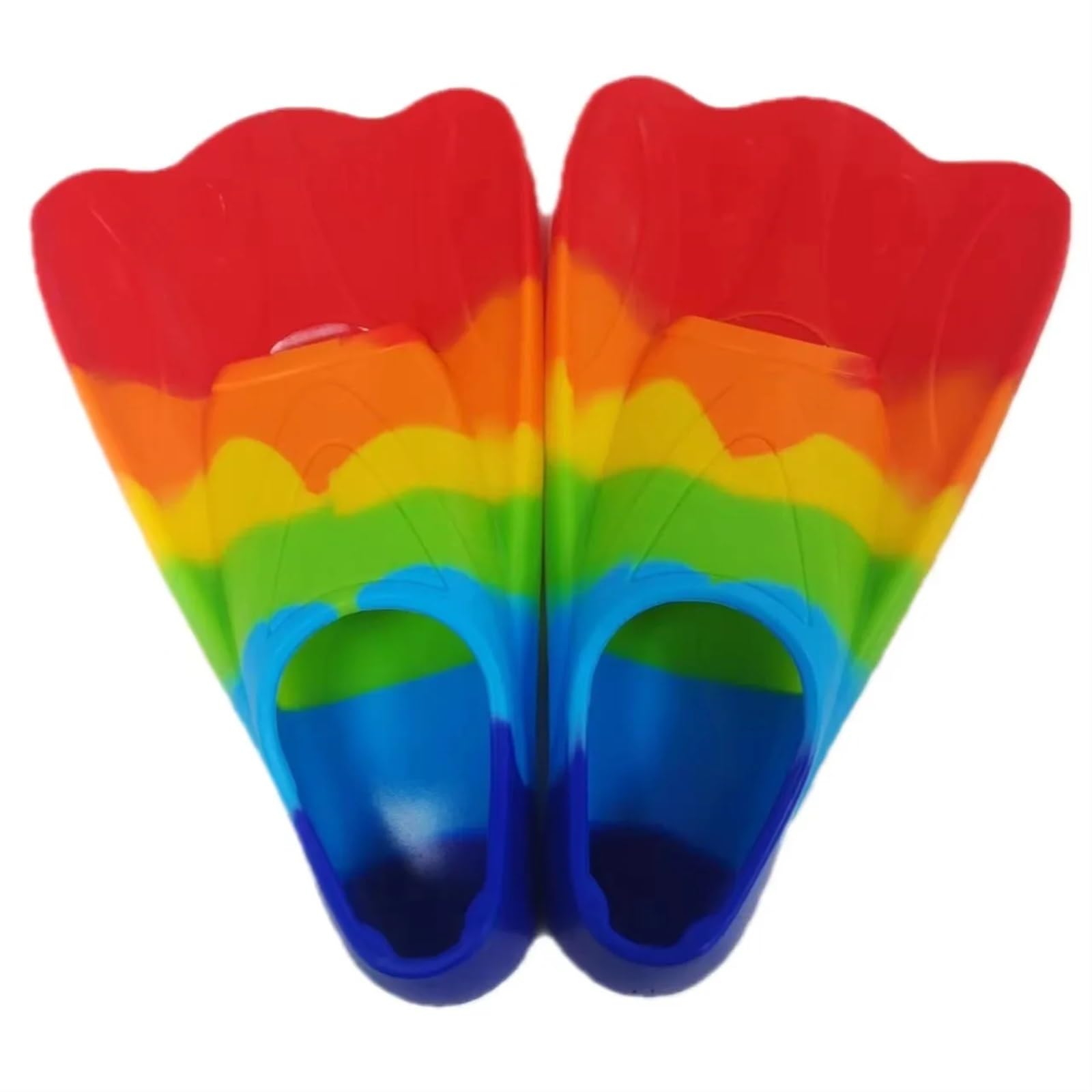Trainingsflossen Schwimmflossen Herren Silikon Kurze Flossen Kinder Professionelle Tauchflossen Entenflossen Schnorchelausrüstung Damen