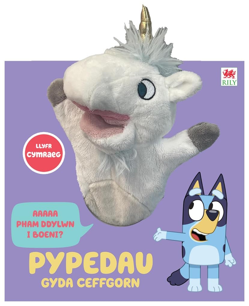 Cyfres Bluey Pupedau gyda Ceffgorn by Bluey (WELSH) 9781804164426