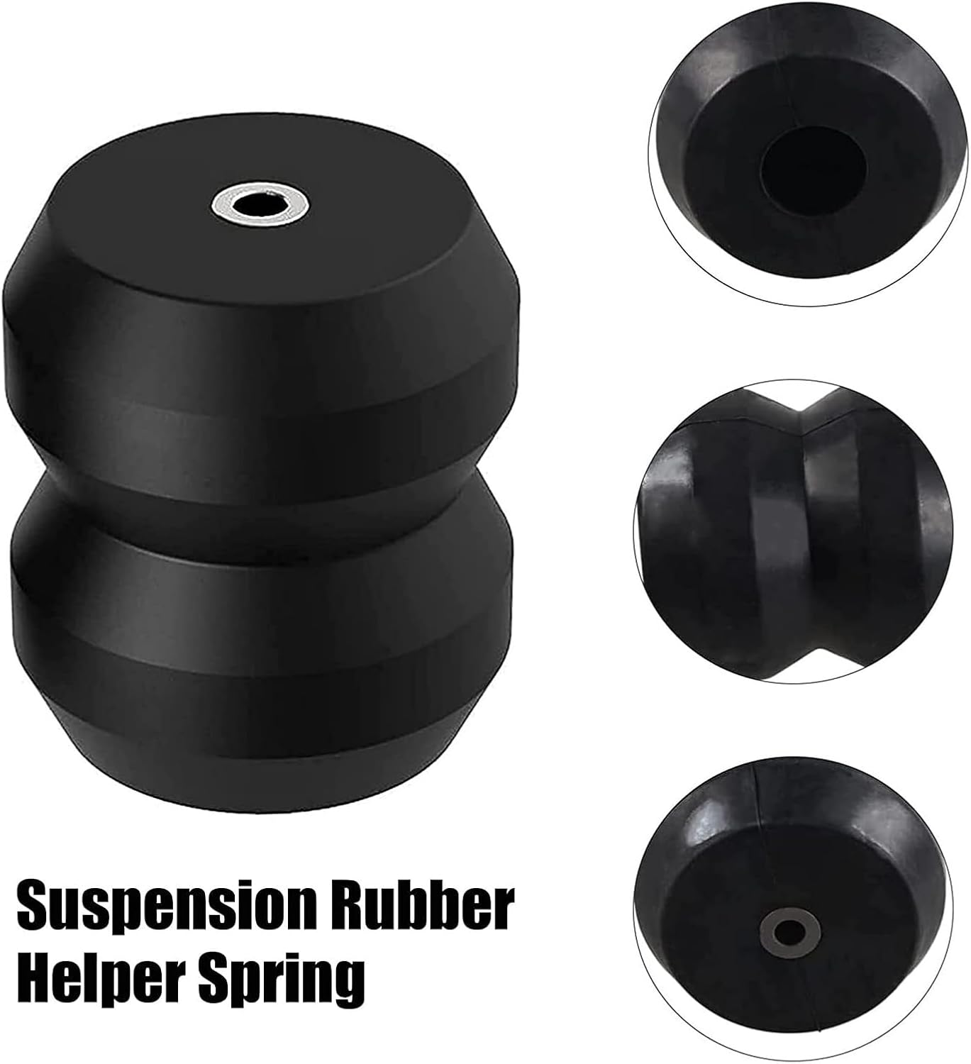 PartsFlow GMRCK15S Bump Stopper Suspension Rubber Helper Spring Kit For Chevy Silverado 1500 and GMC Sierra 1500 pickup truck Weight Capacity 8600 lbs